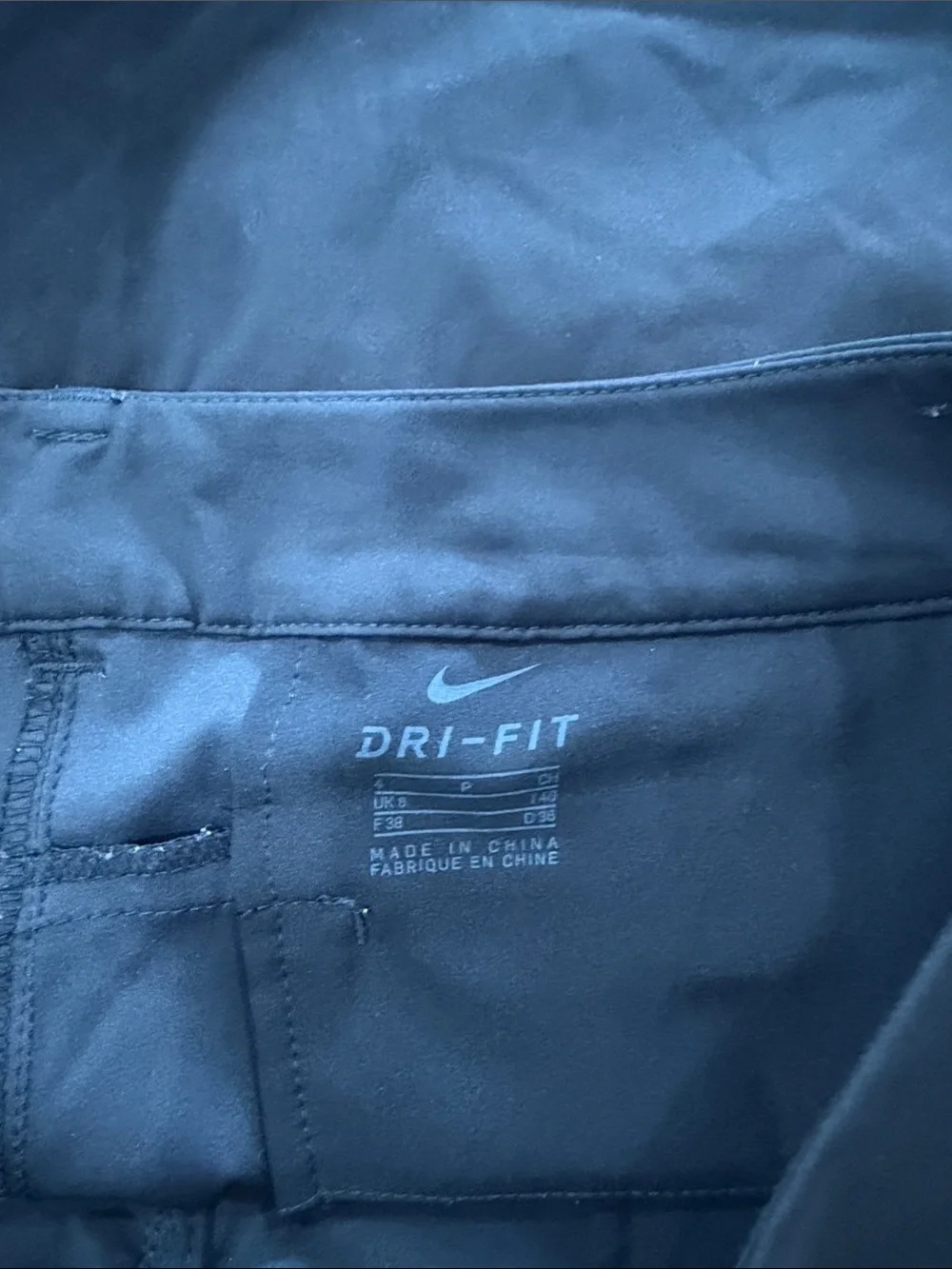 Nike Black Athletic Golf Shorts with Belt Loops